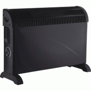 CONFORT LINE Convecteur Turbo 2000w Noir cl.Conv2000bmt - noir 3485617778370