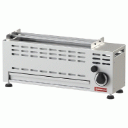 Diamond - Grill Brochettes gaz - 1 bruleur - 1 x7 KW - réf. GBG1-7 - inox AKS-GBG1-7