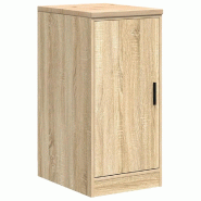 Helloshop26 - Armoire de rangement garage bois de pin 40 x 51 x 85 cm surface de travail robuste style contemporain en bois chêne 02_0051365 - Bois m