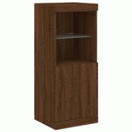 Helloshop26 - Buffet bahut commode armoire meuble de rangement organisateur cuisine salle de séjour salon avec lumières LED 41 x 37 02_0029920 - 300 Helloshop26 - Buffet bahut commode armoire meuble de rangement organisateur cuisine salle de séjour salon avec lumières LED 41 x 37 02_0029920 - 300