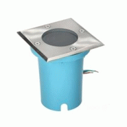 KOBI Spot extérieur encastrable carré GU10 230V acier inoxydable IP65 - 5900605095515 KOBI Spot extérieur encastrable carré GU10 230V acier inoxydable IP65 - 5900605095515