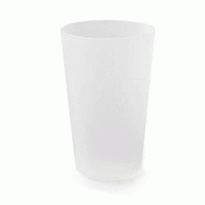 Lot de Verres Gobelets PINTE 60 cl (50 utile), Réutilisable et Recyclable en Polypropylène sans BPA - Translucide - D-Work - 3664100208444 Lot de Verres Gobelets PINTE 60 cl (50 utile), Réutilisable et Recyclable en Polypropylène sans BPA - Translucide - D-Work - 3664100208444