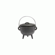 Mini cocotte en fonte 3 pieds Ø 110 mm - Lot de 12 - Gastroland - fonte 3701666008832_0