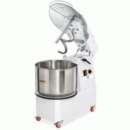 Pétrin à spirale 33 L à tête basculante, capacité 25 kg, 2 vitesses - MEC GLR 33-2V