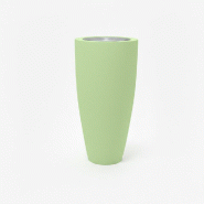 PLAST'UP ROTOMOULAGE Pot conique 3 en-1 dessus inox - VERTAMANDE - vert 0637962082050 PLAST'UP ROTOMOULAGE Pot conique 3 en-1 dessus inox - VERTAMANDE - vert 0637962082050