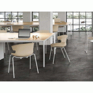 Lot de 2 chaises polyvalentes Dextra Etner en polypropylène Lot de 2 chaises polyvalentes Dextra Etner en polypropylène