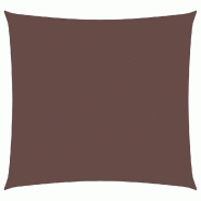VidaXL Voile de parasol tissu oxford carré 6x6 m marron Modèle Atlas Nova Pro - marron 135802