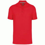 WK Designed To Work Polo manches courtes homme Rouge 4XL 65% Polyester | 35% Coton - XXXXL rouge 3663938184104