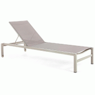 Bain de soleil empilable avec roues Konnor Rastin 78 x 195 x 90 - par 4