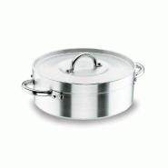 Braisière Professionnelle avec Couvercle - Chef-Aluminio - ø 30 cm - 8,1 L - Lacor - inox 20030