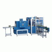 BVM type SP – Fardeleuse automatique à film tendu avec barre à soudure et rétraction indépendante