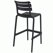Chaise haute restaurant Sorgues - NOIR Chaise haute restaurant Sorgues - NOIR