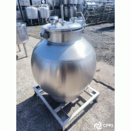 Container IBC GRV inox boule sphère - env. 525L - CON020 Container IBC GRV inox boule sphère - env. 525L - CON020