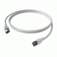 EasyLan FlexBoot Cordon Cat.6A, S/FTP, blanc, 7,5 m_0