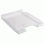 Exacompta Lot de 10 Corbeille COMBO MINI Office cristal - transparent matière synthétique 11423D