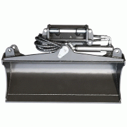 Godet de curage inclinable 100 cm pour mini-pelle RIPPA - R10 - R13 - R15 - R319 - R06_0