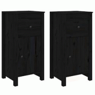Helloshop26 - Buffet bahut commode armoire meuble de rangement organisateur cuisine salle de séjour salons lot de 2 40 x 35 x 80 cm 02_0036905 - 3000 Helloshop26 - Buffet bahut commode armoire meuble de rangement organisateur cuisine salle de séjour salons lot de 2 40 x 35 x 80 cm 02_0036905 - 3000