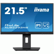 Iiyama ProLite XUB2293HS-B3 écran plat de PC 54,6 cm (21.5") 1920 x 1080 pixels Full HD LED Noir
