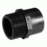 Manchon adaptation pe pn 16 - mâle fileté pour bout à bout D 020x1/2" - Référence 03MMBE10020