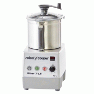 Mixeur de table professionnel vitesse variable CUVE 7,5 l inox avec... - PBLIXER 7 V.V. + ACC CUVE SUPP