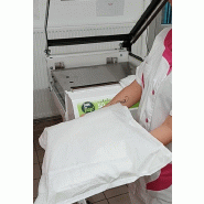 NOUVEAUTE : Bobine Gaine fendue écologique éco en papier pour vêtements et linge - GTTXTPAP-DN01