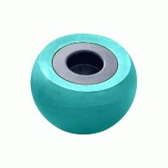 PLAST'UP ROTOMOULAGE Pot de fleurs sphérique xxl dolce vita 300l-lot de 2 - MENTHEFRAICHE - bleu 0750122561063