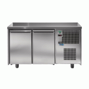 Table réfrigérée snack positive tropicalisée 2 portes sans dosseret... - PTRS2PSD