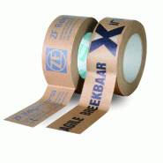 Adhésif personnalisable PVC solvant kraft  x360  impres.1 couleur 50x50m