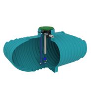 Cuve-Citerne rigide pour liquides 10m3 - Polyéthylène - Aérienne ou enterrée