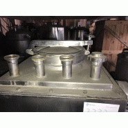 Cuve inox d'occasion 500 litres avec chemise, résistances électriques et bobine intérieure - référence : c3333 sf