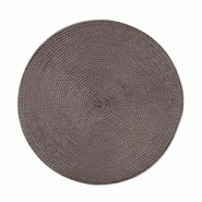 Excelsa lot de 6 sets de table Round plastique 36x0,2x36 cm brun - marron plastique 69638 Excelsa lot de 6 sets de table Round plastique 36x0,2x36 cm brun - marron plastique 69638