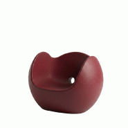 Fauteuil design in & out BLOS - rouge hibiscus
