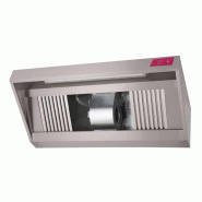 Hotte inox complète motorisée (L)3000 x (P)900 x (H)450 mm Hotte inox complète motorisée (L)3000 x (P)900 x (H)450 mm