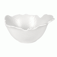 In Situ - Bol Elysea en porcelaine blanche 14 cm x 12 cm - boite de 6 - blanc porcelaine 051584