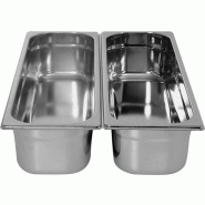 ITALCONCEPT L2G Bac Gastronorme Inox Gn2/4 P-150 150 x 530 x 162mm - 3616350027306