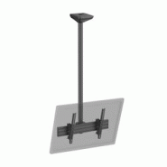 KIMEX Support TV plafond inclinable 1 écran 43''- 75'' Hauteur 150cm noir - noir 3700685426290 KIMEX Support TV plafond inclinable 1 écran 43''- 75'' Hauteur 150cm noir - noir 3700685426290