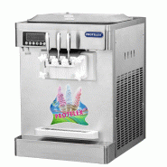Machine à Glace Italienne 2 parfums + mix 25 L/h - refroidissement à air - 2,4 kW Machine à Glace Italienne 2 parfums + mix 25 L/h - refroidissement à air - 2,4 kW