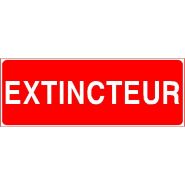 Panneau de signalisation - extincteur