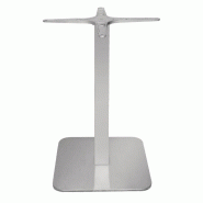 Pied de table carré en acier inoxydable | Bolero - GK993
