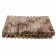 Plaid Sharpei beige 130x170 cm - Marron Rectangle Tissu Amadeus 170x2 cm - marron textile 3520071939292 Plaid Sharpei beige 130x170 cm - Marron Rectangle Tissu Amadeus 170x2 cm - marron textile 3520071939292