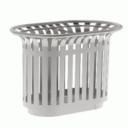 ROSSIGNOL Corbeille de tri en inox 316 2x60L TULIPE EXTREME - gris inox 51819