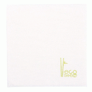 Serviette Eco-Bambou 70 G/M2 20x20cm blanc - par 3600