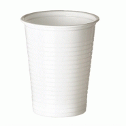 Colis 3000 - gobelet jetable plastique 20 cl blanc - 986020 Colis 3000 - gobelet jetable plastique 20 cl blanc - 986020