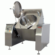 Diamond - Marmite basculante électrique avec mélangeur 300 L., chauffage indirect - réf. EXB/300I - AKS-EXB/300I