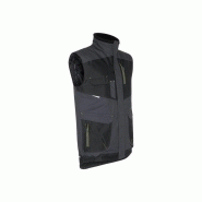 Gilet sans manche ali gris/noir taille 3xl