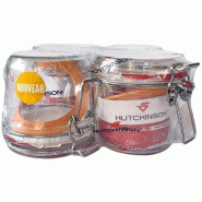 HUTCHINSON Lot 4 terrines 350 g / Diam 85 - 035-1192054