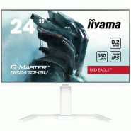 Iiyama G-MASTER GB2470HSU-W6 écran plat de PC 60,5 cm (23.8") 1920 x 1080 pixels Full HD LED Blanc