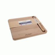 JEAN DUBOST Plateau à Fromage + Couteau AP03A3Q0E15002 - beige 3219334472637