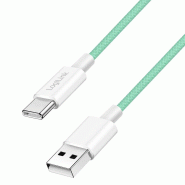 LogiLink Câble USB 2.0, USB-A - USB-C, 1,5 m, vert - vert 4052792077865