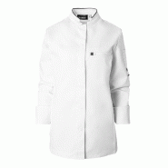 Molinel - veste femme ml crush blanc/noir t6 - 60/62 blanc polyester 08963793279 T6